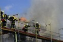 Dachstuhlbrand Koeln Poll Geislarerstr P190